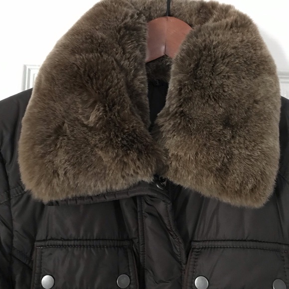 Women’s Belstaff Jacket with Fur Collar - Picture 3 of 6